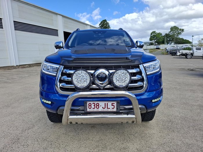 2022 GWM Ute Cannon-X NPW 4X4 Dual Range Blue Sapphire