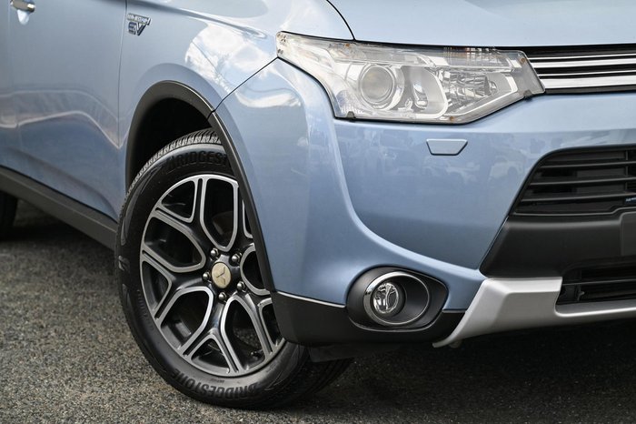 2014 Mitsubishi Outlander PHEV Aspire ZJ MY14.5 AWD Artic Silver