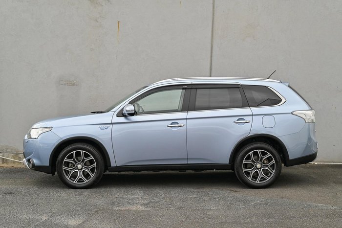 2014 Mitsubishi Outlander PHEV Aspire ZJ MY14.5 AWD Artic Silver