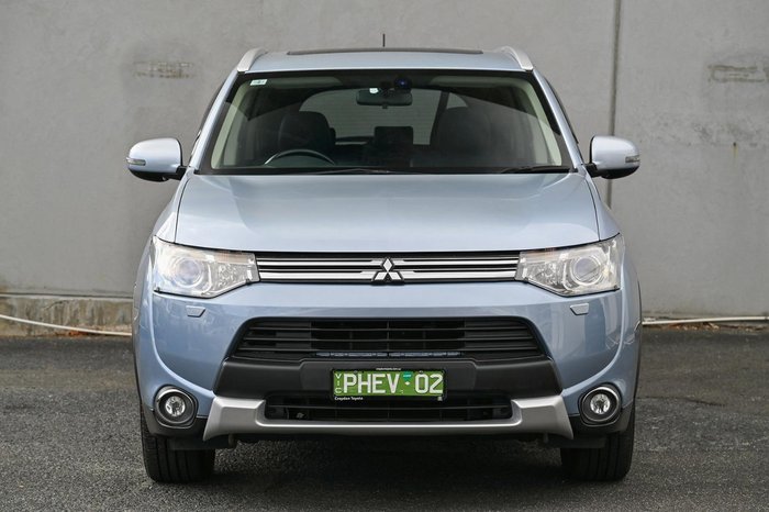 2014 Mitsubishi Outlander PHEV Aspire ZJ MY14.5 AWD Artic Silver