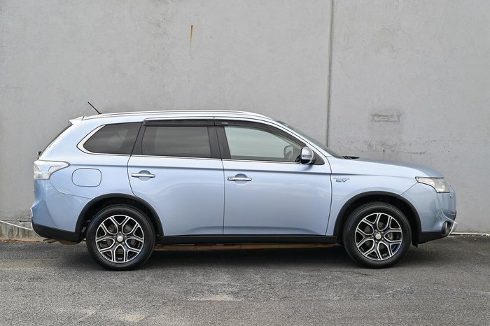 2014 Mitsubishi Outlander PHEV Aspire ZJ MY14.5 AWD Artic Silver