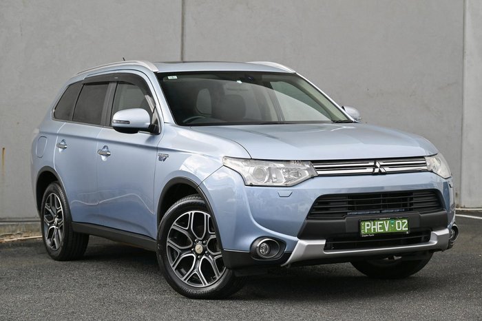 2014 Mitsubishi Outlander PHEV Aspire ZJ MY14.5 AWD Artic Silver
