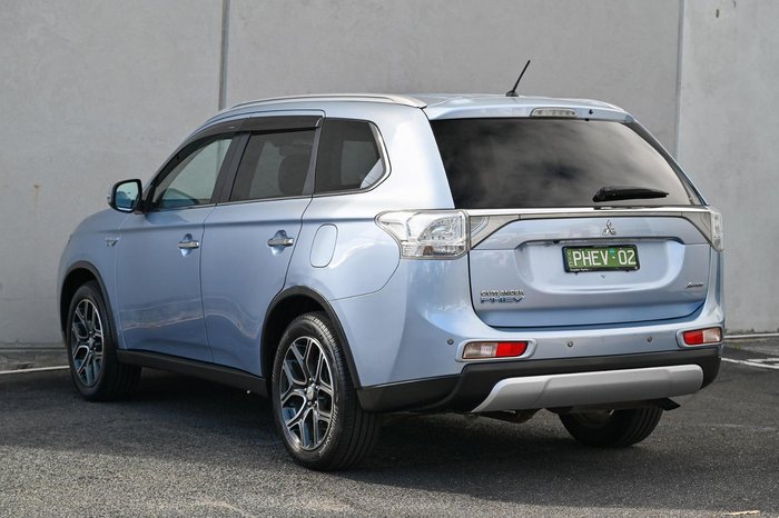 2014 Mitsubishi Outlander PHEV Aspire ZJ MY14.5 AWD Artic Silver