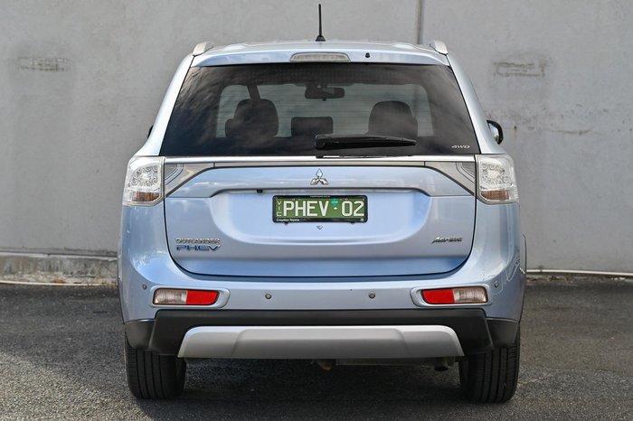 2014 Mitsubishi Outlander PHEV Aspire ZJ MY14.5 AWD Artic Silver