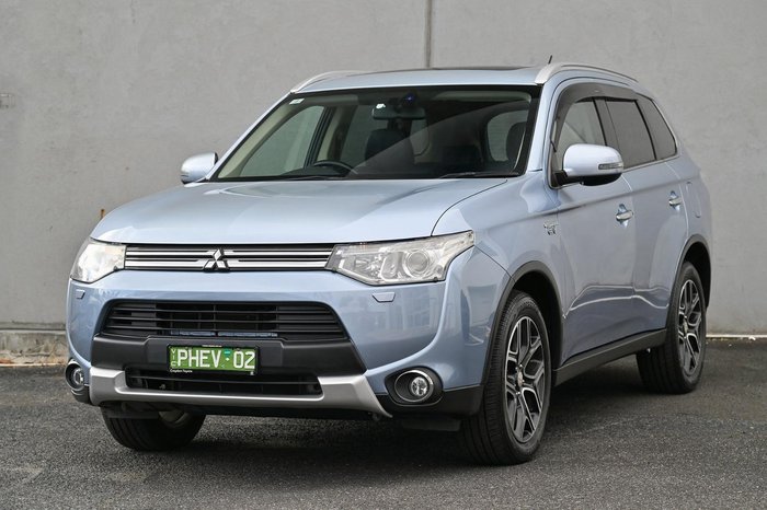 2014 Mitsubishi Outlander PHEV Aspire ZJ MY14.5 AWD Artic Silver