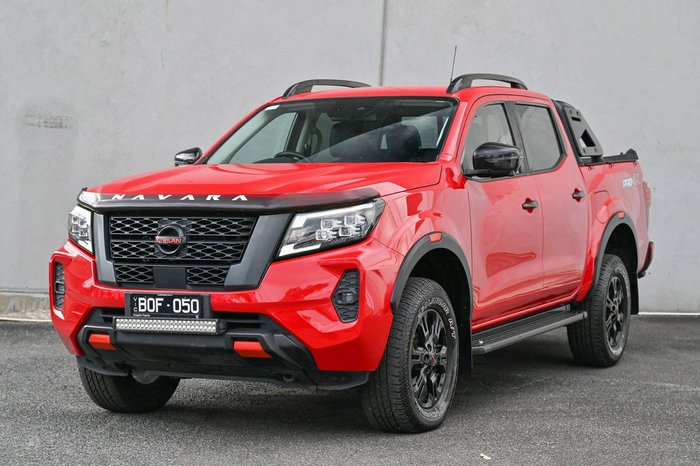 2021 Nissan Navara PRO-4X D23 MY21 4X4 Dual Range Burning Red