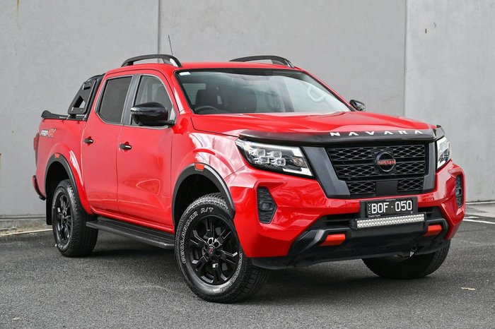 2021 Nissan Navara PRO-4X D23 MY21 4X4 Dual Range Burning Red