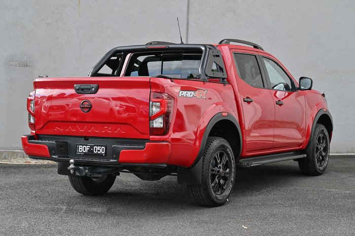 2021 Nissan Navara PRO-4X D23 MY21 4X4 Dual Range Burning Red