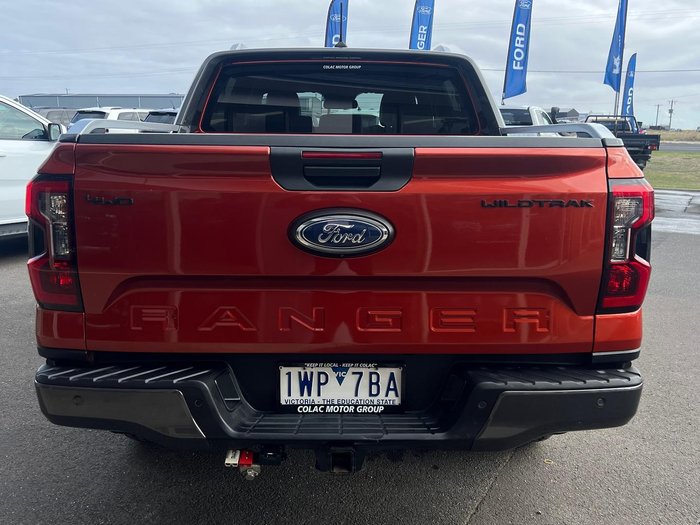 2022 Ford Ranger Wildtrak MY22 4X4 Dual Range Sedona Orange