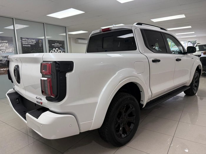 2025 GWM Cannon Alpha Ultra PHEV P05 4X4 Dual Range Marble White