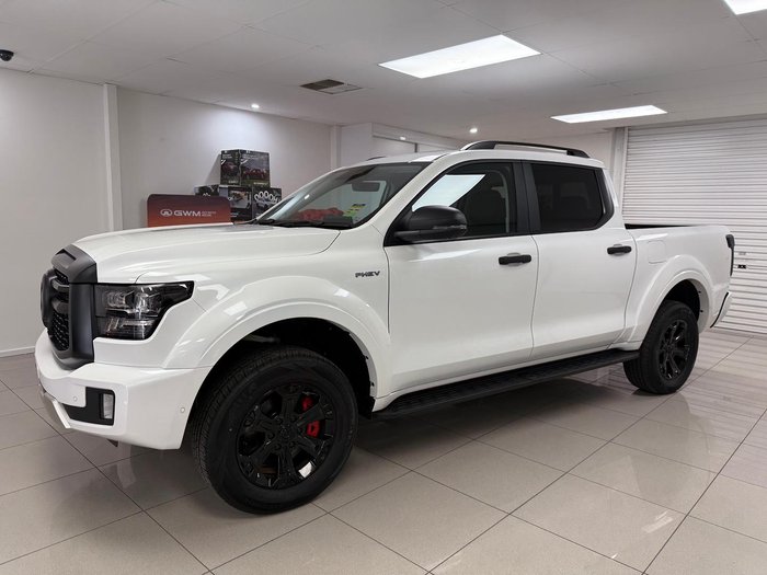 2025 GWM Cannon Alpha Ultra PHEV P05 4X4 Dual Range Marble White