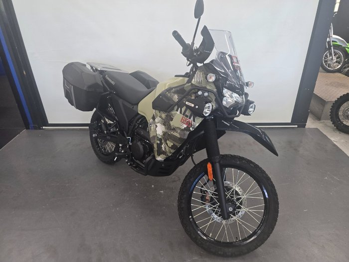 2026 Kawasaki 2026 Kawasaki 650CC KLR650 (KL650) ADVENTURE DUAL SPORTS CAMO