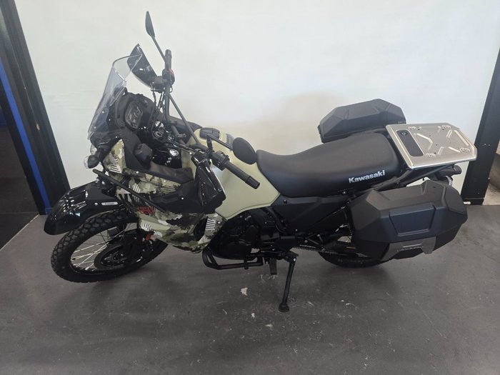 2026 Kawasaki 2026 Kawasaki 650CC KLR650 (KL650) ADVENTURE DUAL SPORTS CAMO