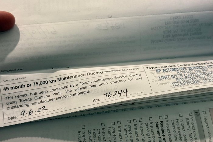 2016 Toyota Camry Altise