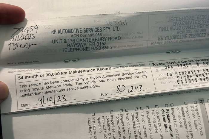 2016 Toyota Camry Altise