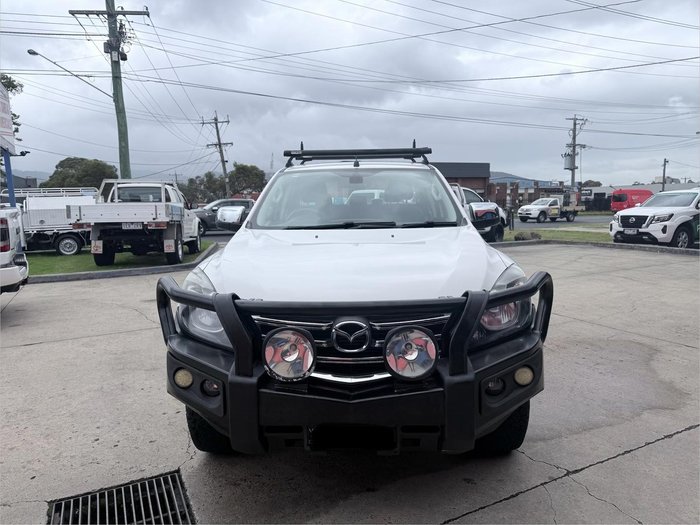 2018 Mazda BT-50 XTR UR 4X4 Dual Range Cool White