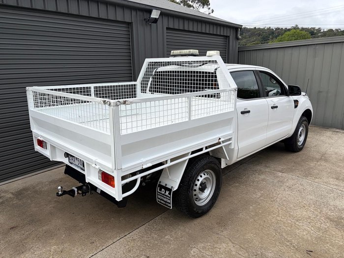 2020 Ford Ranger XL PX MkIII MY20.25 4X4 Dual Range Arctic White