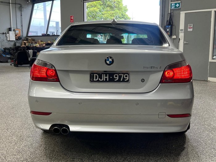 2004 BMW 5 Series 545i E60 Aspen Silver