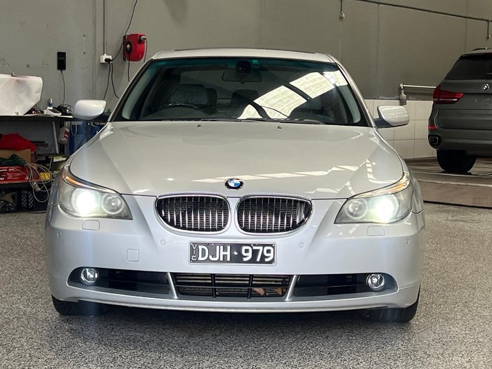 2004 BMW 5 Series 545i E60 Aspen Silver