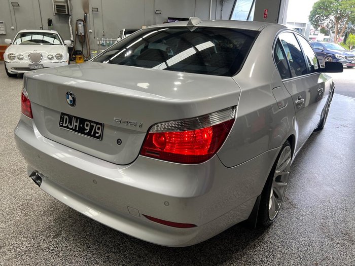 2004 BMW 5 Series 545i E60 Aspen Silver