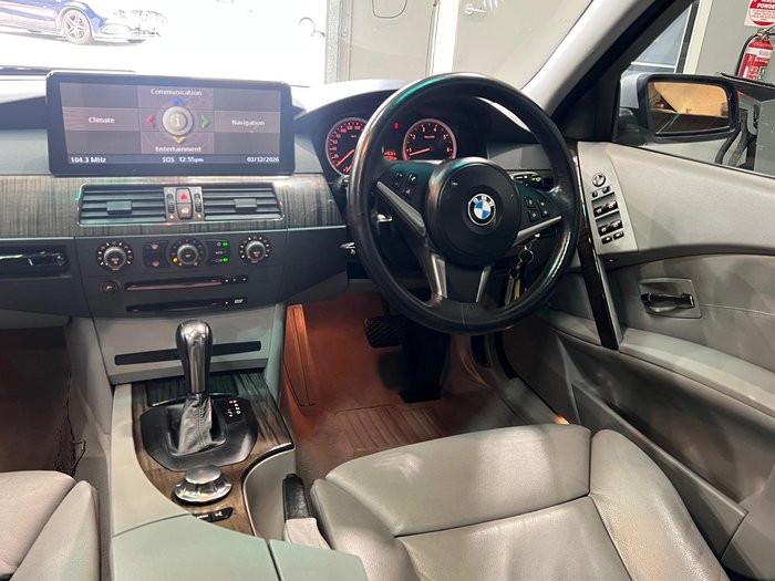 2004 BMW 5 Series 545i E60 Aspen Silver