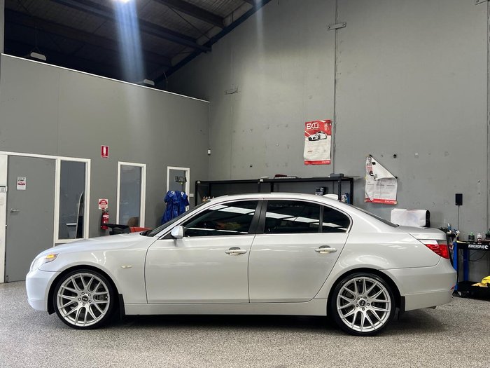 2004 BMW 5 Series 545i E60 Aspen Silver