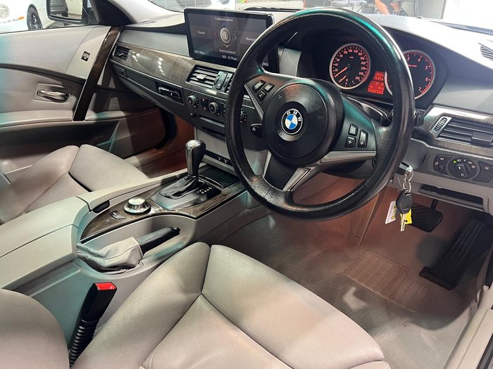 2004 BMW 5 Series 545i E60 Aspen Silver