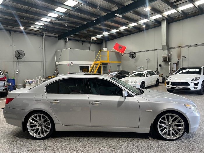 2004 BMW 5 Series 545i E60 Aspen Silver