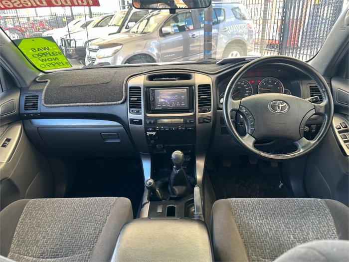 2008 TOYOTA LANDCRUISER PRADO GXL (4x4) KDJ120R 07 UPGRADE WHITE