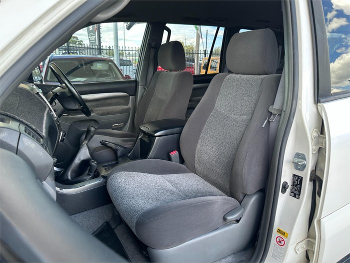 2008 TOYOTA LANDCRUISER PRADO GXL (4x4) KDJ120R 07 UPGRADE WHITE
