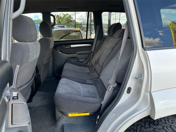2008 TOYOTA LANDCRUISER PRADO GXL (4x4) KDJ120R 07 UPGRADE WHITE