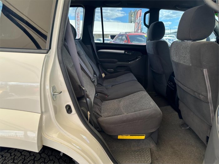 2008 TOYOTA LANDCRUISER PRADO GXL (4x4) KDJ120R 07 UPGRADE WHITE
