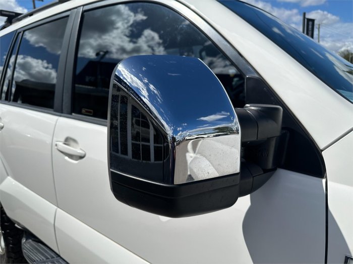 2008 TOYOTA LANDCRUISER PRADO GXL (4x4) KDJ120R 07 UPGRADE WHITE