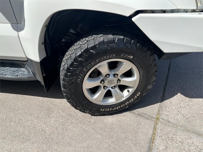 2008 TOYOTA LANDCRUISER PRADO GXL (4x4) KDJ120R 07 UPGRADE WHITE