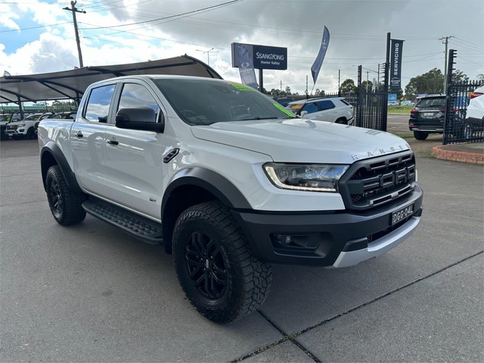 2019 FORD RANGER RAPTOR 2.0 (4x4) PX MKIII MY20.25 WHITE
