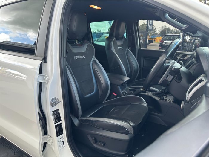 2019 FORD RANGER RAPTOR 2.0 (4x4) PX MKIII MY20.25 WHITE