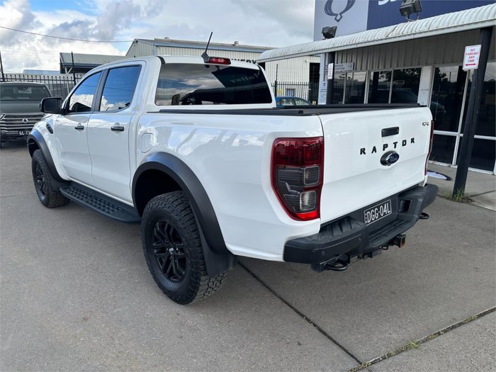 2019 FORD RANGER RAPTOR 2.0 (4x4) PX MKIII MY20.25 WHITE