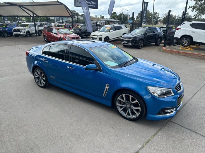2014 HOLDEN COMMODORE SS-V VF Blue