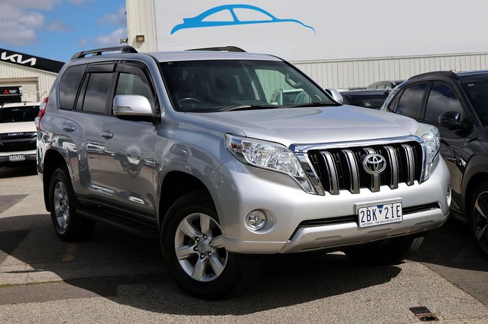 2017 Toyota Landcruiser Prado GXL GDJ150R 4X4 Dual Range Silver Pearl