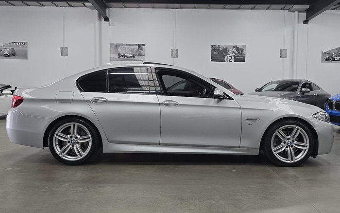 2015 BMW 5 Series 520i M Sport F10 LCI Glacier Silver