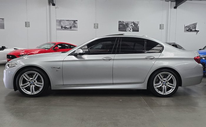 2015 BMW 5 Series 520i M Sport F10 LCI Glacier Silver