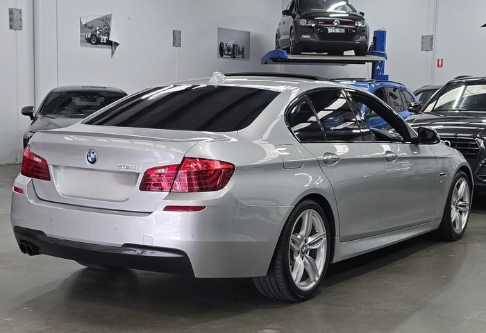 2015 BMW 5 Series 520i M Sport F10 LCI Glacier Silver