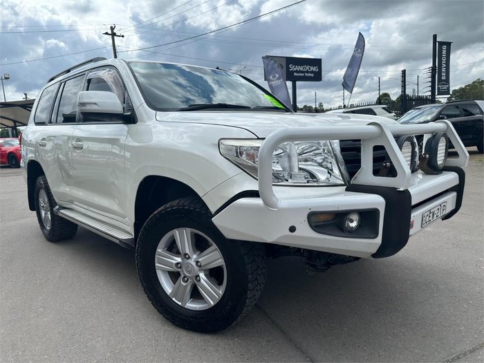 2012 Toyota Landcruiser Altitude VDJ200R Crystal Pearl