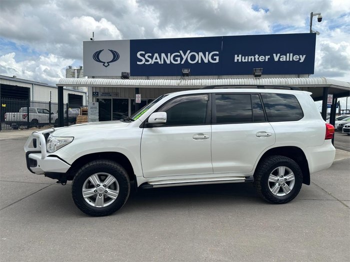 2012 Toyota Landcruiser Altitude VDJ200R Crystal Pearl