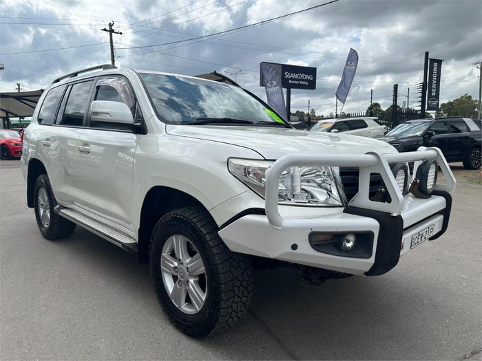 2012 Toyota Landcruiser Altitude VDJ200R Crystal Pearl
