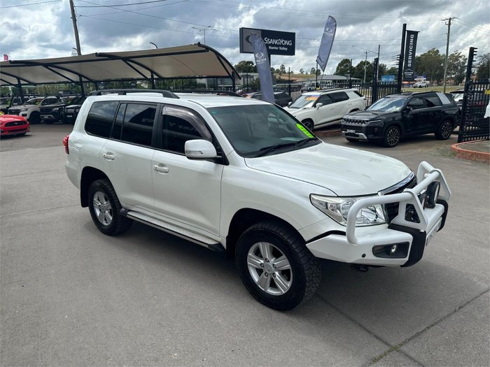 2012 Toyota Landcruiser Altitude VDJ200R Crystal Pearl