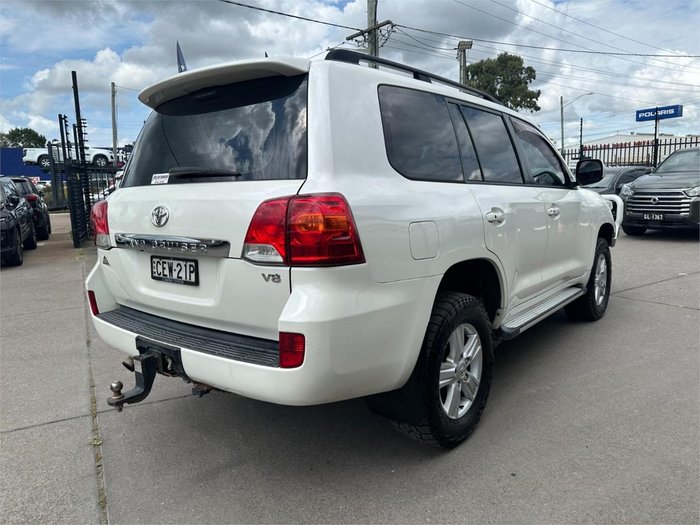 2012 Toyota Landcruiser Altitude VDJ200R Crystal Pearl
