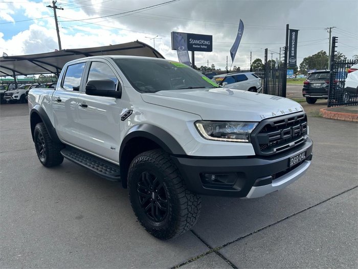 2019 Ford Ranger Raptor PX MkIII MY20.25 4X4 Dual Range Arctic White