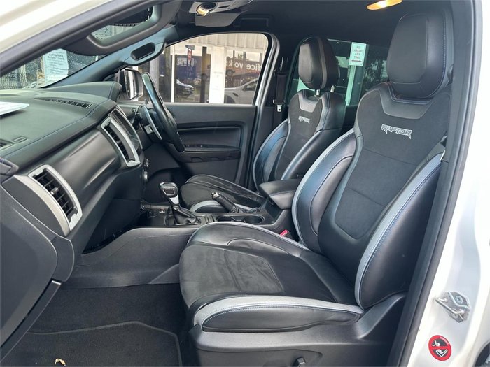 2019 Ford Ranger Raptor PX MkIII MY20.25 4X4 Dual Range Arctic White