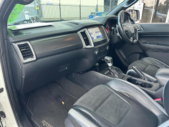 2019 Ford Ranger Raptor PX MkIII MY20.25 4X4 Dual Range Arctic White